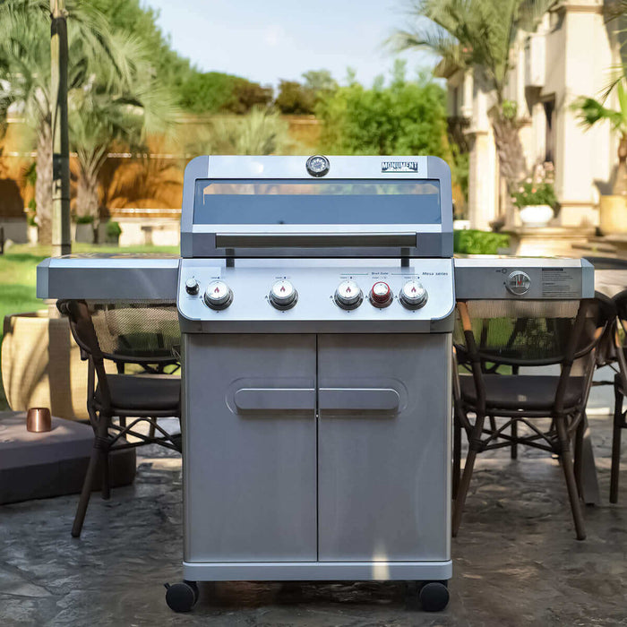 Mesa 415BZ | Stainless Gas Grill - The Kansas City BBQ Store