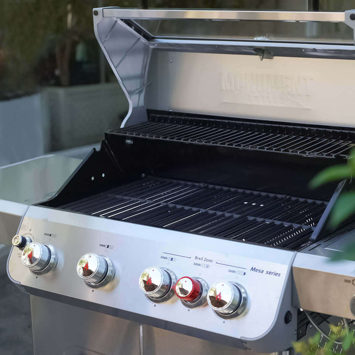 Mesa 415BZ | Stainless Gas Grill - The Kansas City BBQ Store
