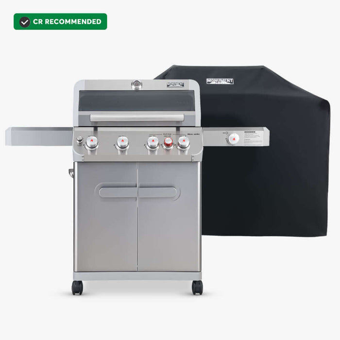 Mesa 415BZ | Stainless Gas Grill - The Kansas City BBQ Store
