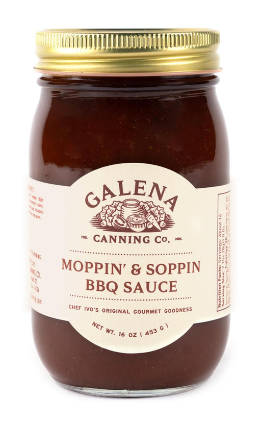 Moppin Soppin Sauce 16oz - The Kansas City BBQ Store