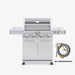 41847NG | Stainless Natural/Propane Gas Grill - The Kansas City BBQ Store