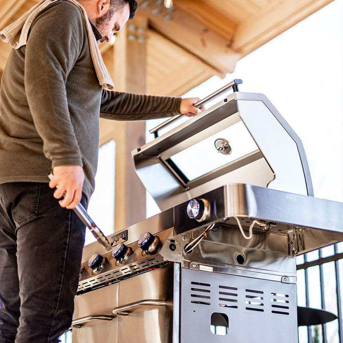 41847NG | Stainless Natural/Propane Gas Grill - The Kansas City BBQ Store
