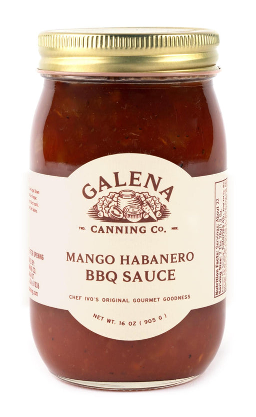 Mango Habanero BBQ Sauce 16oz - The Kansas City BBQ Store