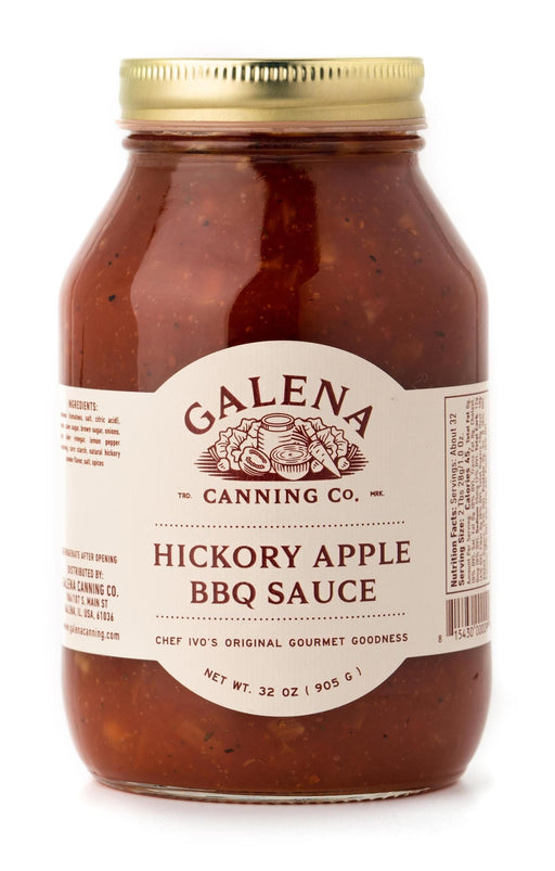 Hickory Apple BBQ Sauce 32oz - The Kansas City BBQ Store