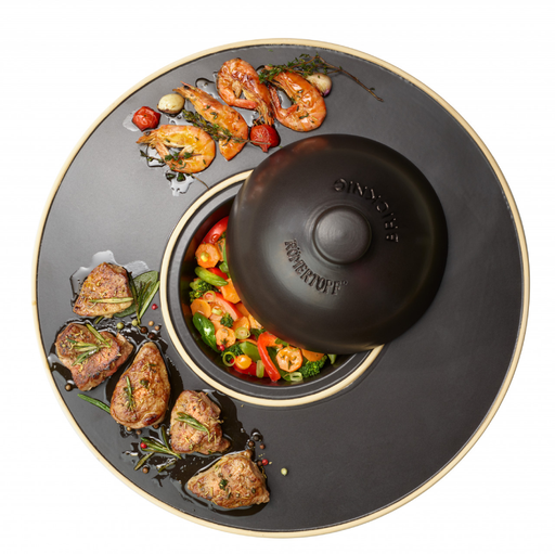 Romertopf BBQ Planet Set - Organic Clay Cookware - The Kansas City BBQ Store