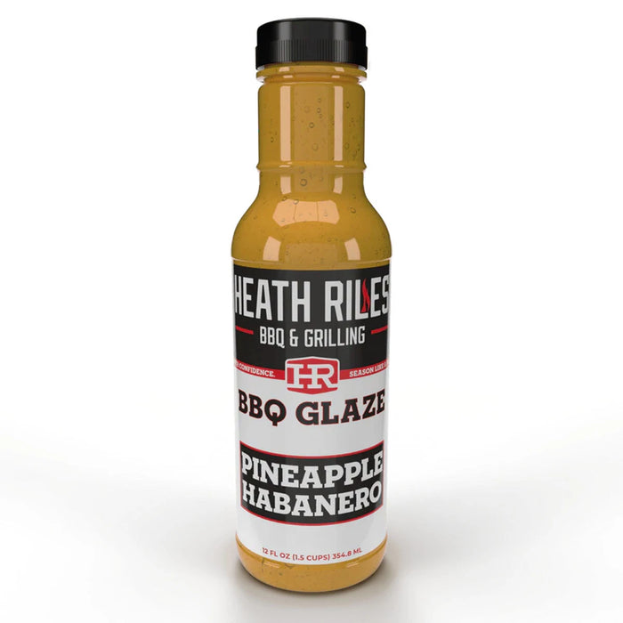 Heath Riles Pineapple Habanero BBQ Glaze 12oz - The Kansas City BBQ Store