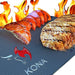 KONA Best BBQ Grill Mats - Heavy Duty 600 Degree Non-Stick Grilling Mats - 7 Year Guarantee (Set of 2) - The Kansas City BBQ Store