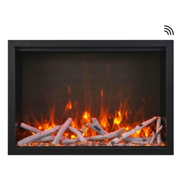 Amantii 26-Inch to 48-Inch Traditional Built-in Smart Electric Fireplace Insert