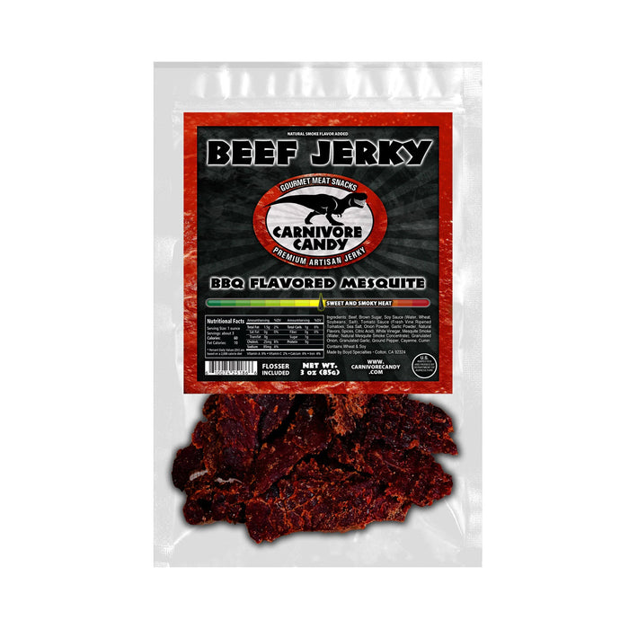 Barbecue Mesquite Beef Jerky - The Kansas City BBQ Store