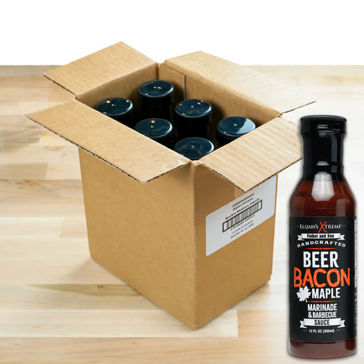 Beer Bacon Maple BBQ Sauce (6 pk Case) - The Kansas City BBQ Store