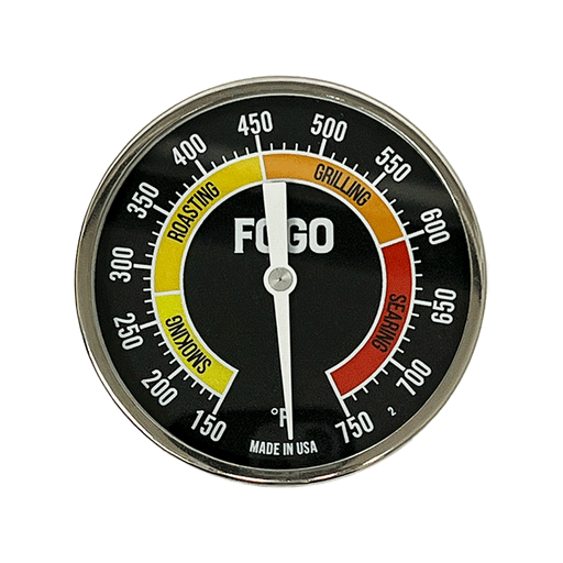 FOGO Tel-Tru Temperature Gauge - The Kansas City BBQ Store