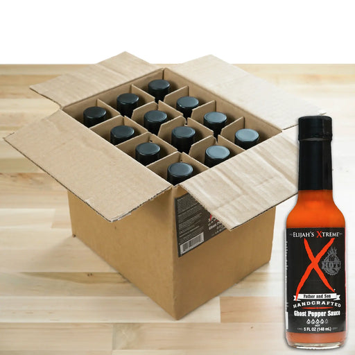 Ghost Pepper Hot Sauce (12 pk Case) - The Kansas City BBQ Store