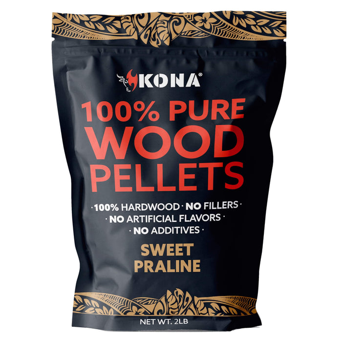 Kona Sweet Praline Pecan Wood Smoker Pellets - The Kansas City BBQ Store