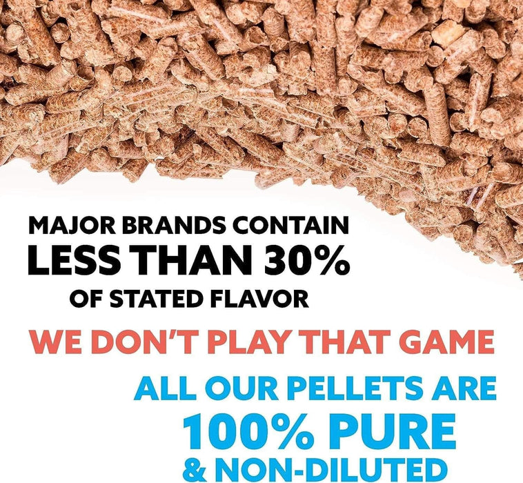 Kona Sweet Praline Pecan Wood Smoker Pellets - The Kansas City BBQ Store