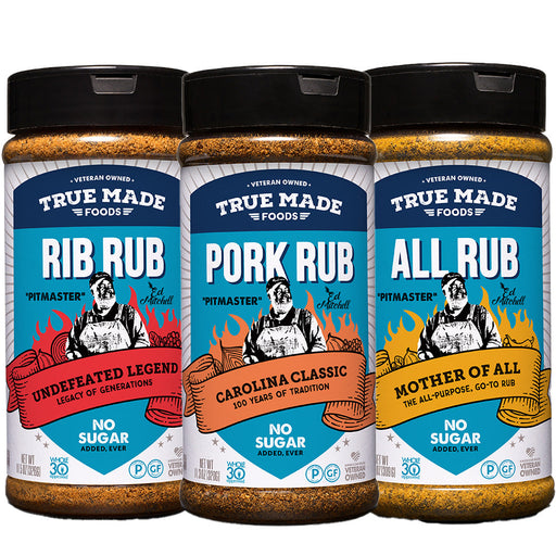 Pitmaster Carolina BBQ Rub Combo Pack from Hall of Fame Pitmaster, Ed Mitchell - The Kansas City BBQ Store