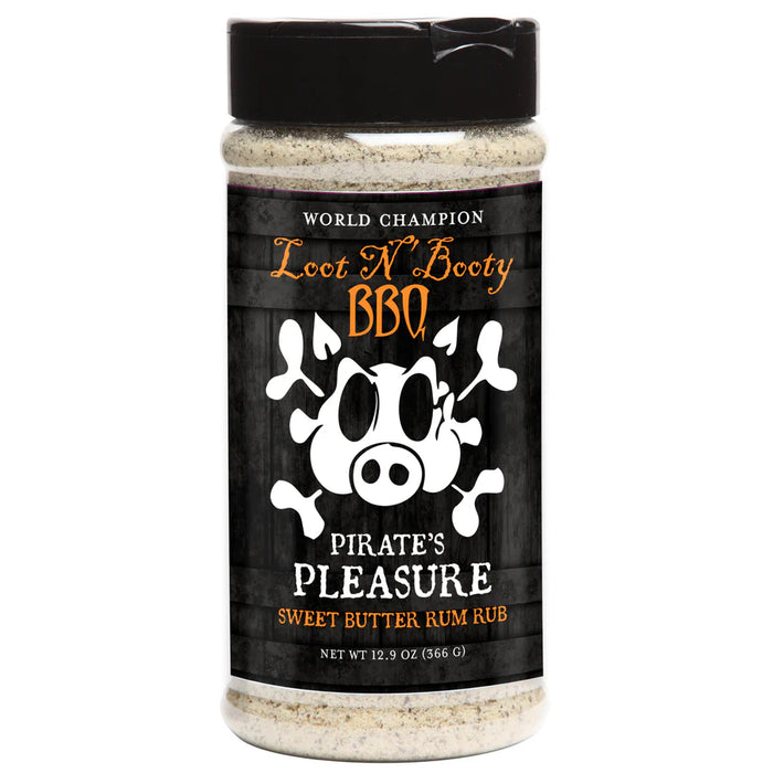 Loot N' Booty BBQ Pirate's Pleasure Sweet Butter Rum Rub 12.9oz