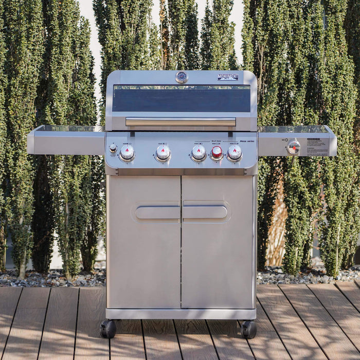 Mesa 415BZ | Stainless Gas Grill - The Kansas City BBQ Store