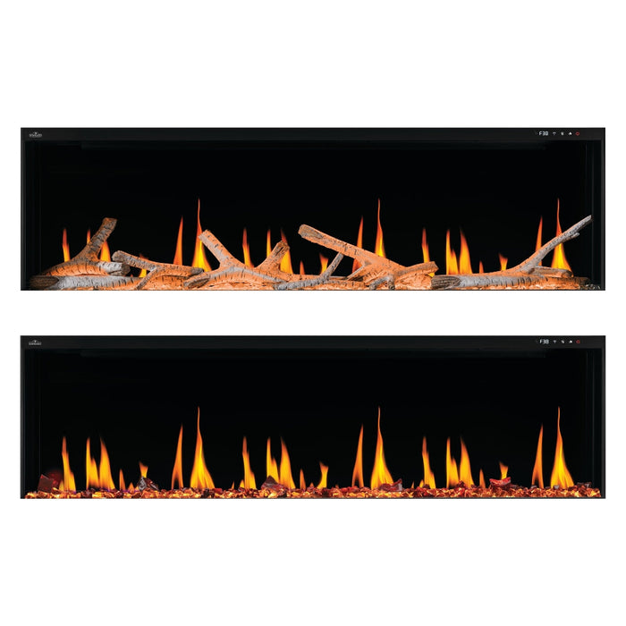 Napoleon Luminex 65-Inch Built-In Smart Electric Fireplace (NEFL65LCD-3SV)