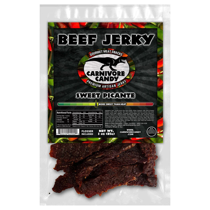 Sweet Picante Beef Jerky - The Kansas City BBQ Store