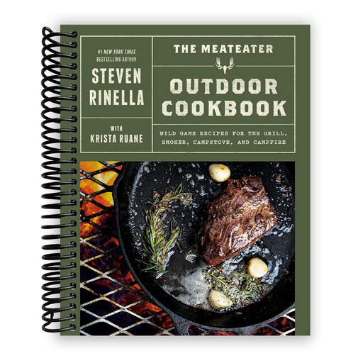 The MeatEater Outdoor Cookbook: Wild Game Recipes for the Grill, Smoker, Campstove, and Campfire (Spiral Bound) - The Kansas City BBQ Store