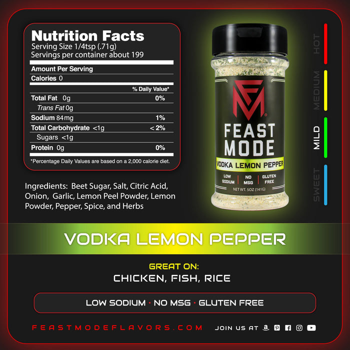 Vodka Lemon Pepper