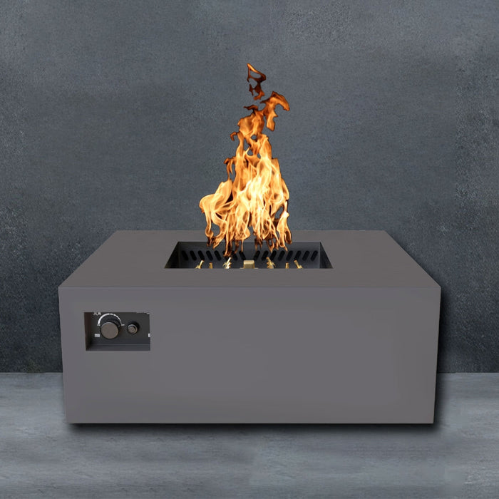 Warming Trends AON S40 40-Inch Square Steel Gas Fire Pit Table