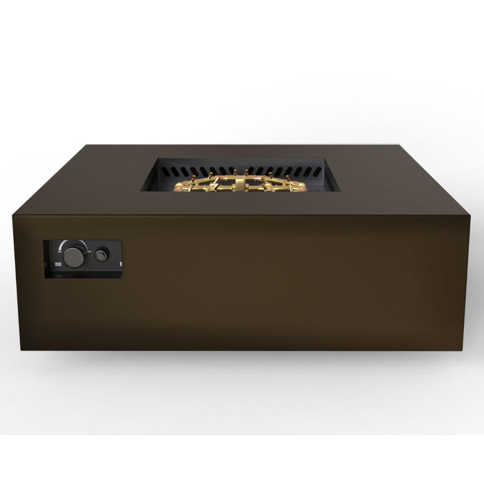 Warming Trends AON S48 48-Inch Square Steel Gas Fire Pit Table