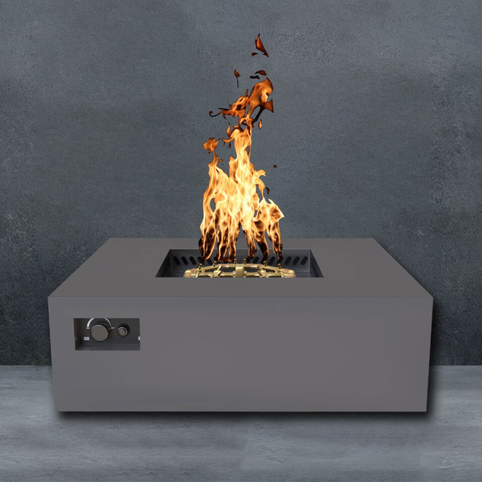 Warming Trends AON S48 48-Inch Square Steel Gas Fire Pit Table