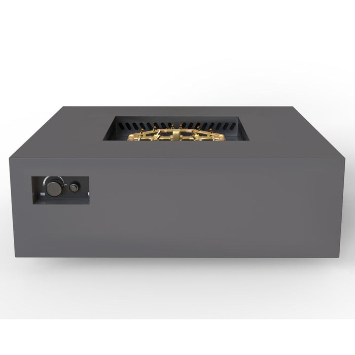 Warming Trends AON S48 48-Inch Square Steel Gas Fire Pit Table