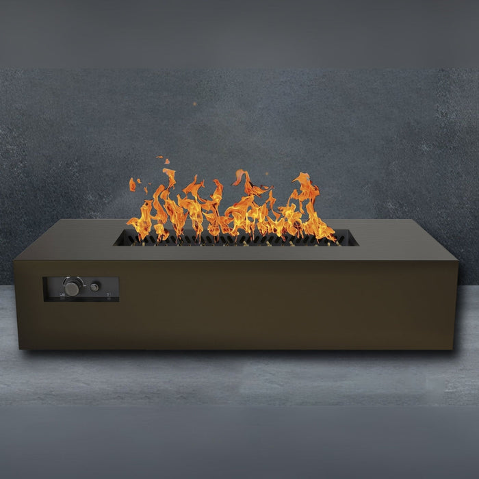 Warming Trends AON R72 72-Inch Rectangular Steel Gas Fire Pit Table