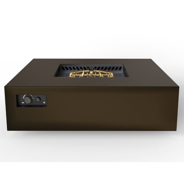 Warming Trends AON S56 56-Inch Square Steel Gas Fire Pit Table