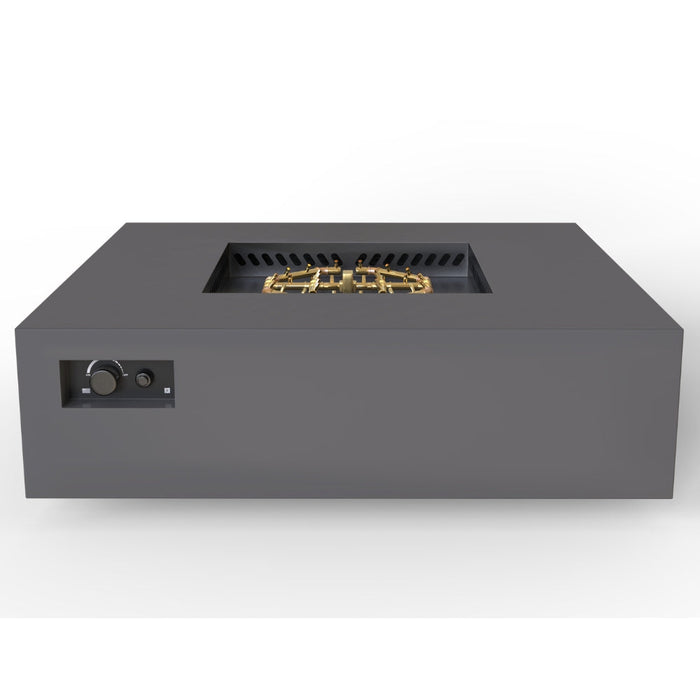 Warming Trends AON S56 56-Inch Square Steel Gas Fire Pit Table