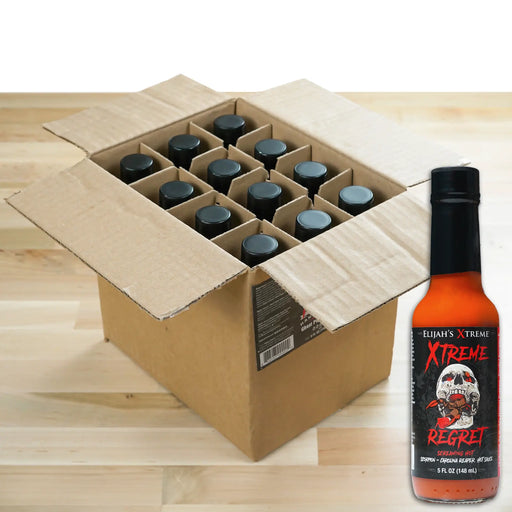 Xtreme Regret Hot Sauce (12 pk Case) - The Kansas City BBQ Store