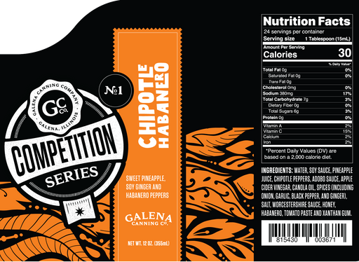 Competition Series Chipotle Habanero Marinade - The Kansas City BBQ Store