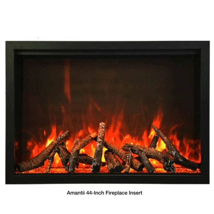 Amantii 26-Inch to 48-Inch Traditional Built-in Smart Electric Fireplace Insert