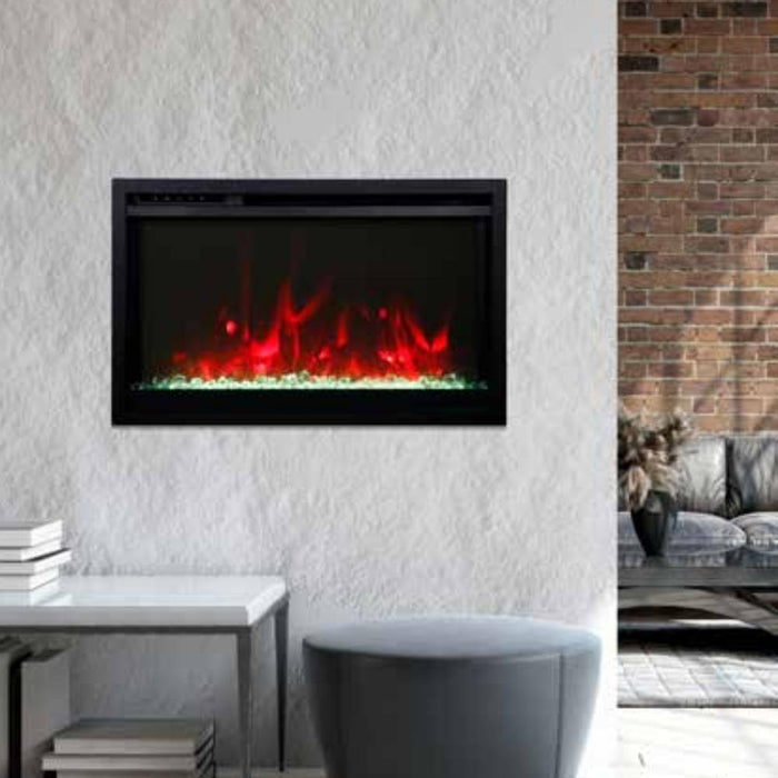 Amantii Traditional Xtraslim Built-in Smart Electric Fireplace