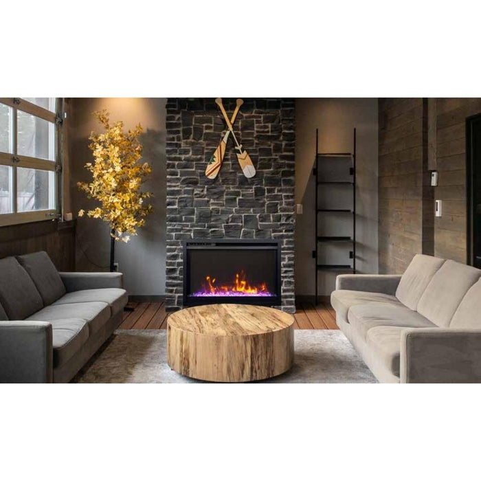 Amantii Traditional Xtraslim Built-in Smart Electric Fireplace