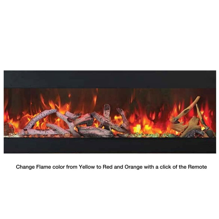 Amantii Panorama DEEP 50-Inch Built-in Indoor/Outdoor Smart Electric Fireplace (BI-50-DEEP)