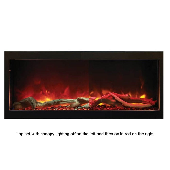 Amantii Panorama DEEP 50-Inch Built-in Indoor/Outdoor Smart Electric Fireplace (BI-50-DEEP)