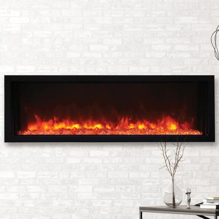 Amantii Panorama SLIM 50-Inch Built-in Indoor/Outdoor Smart Electric Fireplace (BI-50-SLIM)