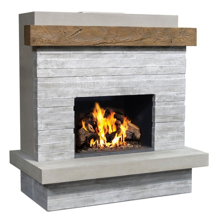 American Fyre Designs Brooklyn 68-Inch Freestanding Outdoor Gas Fireplace