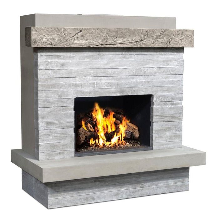 American Fyre Designs Brooklyn 68-Inch Freestanding Outdoor Gas Fireplace