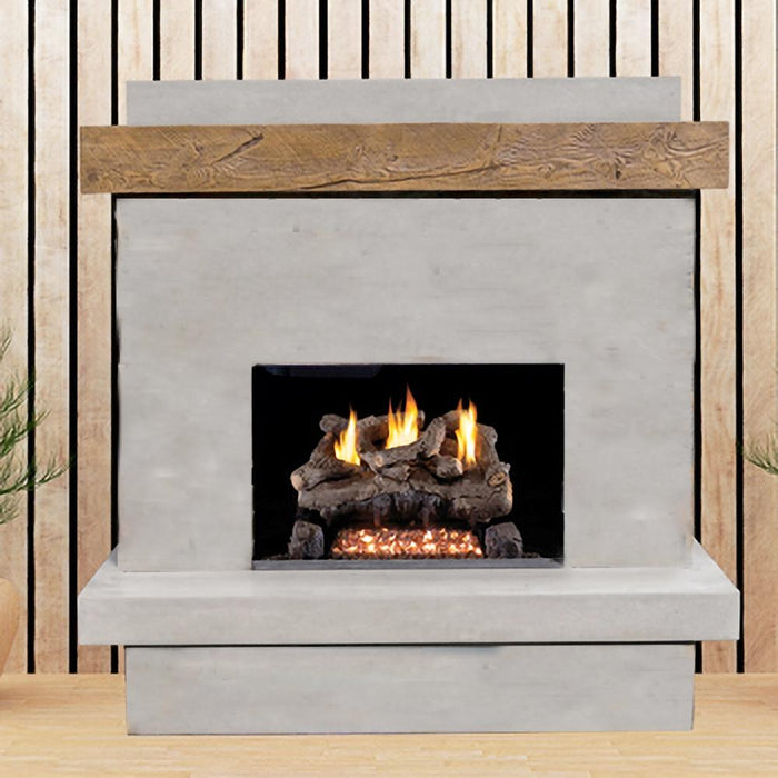 American Fyre Designs Brooklyn Smooth 68-Inch Free Standing Outdoor Gas Fireplace