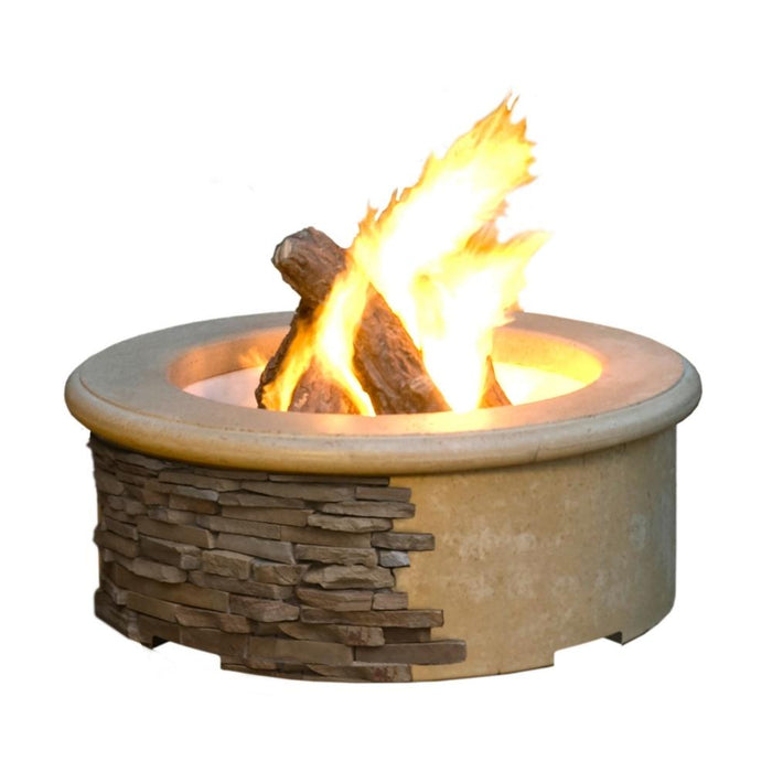 American Fyre Designs Contractor's 39-Inch Round Gas Fire Pit