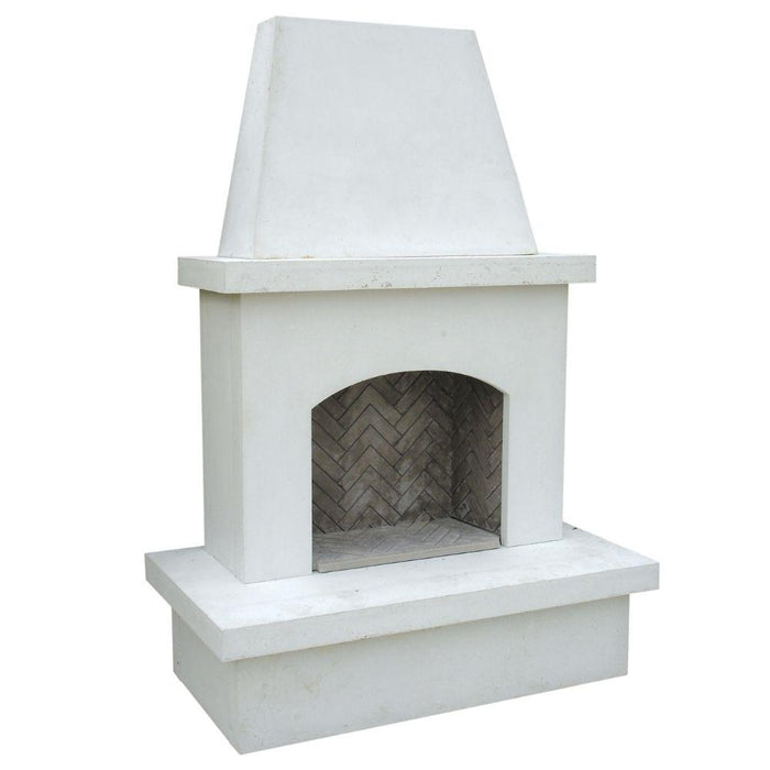 American Fyre Designs Contractor's Model 67-Inch Recessed Body and Hearth Outdoor Gas Fireplace