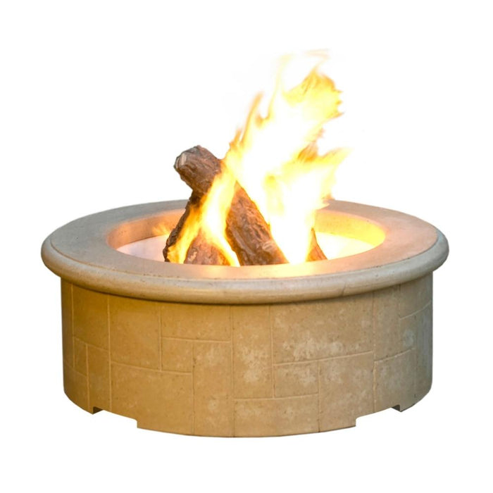 American Fyre Designs El Dorado 39-Inch Round Gas Fire Pit