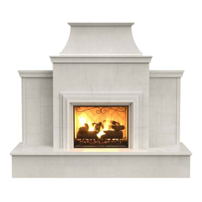 American Fyre Designs Grand Cordova 110-Inch Freestanding Outdoor Gas Fireplace