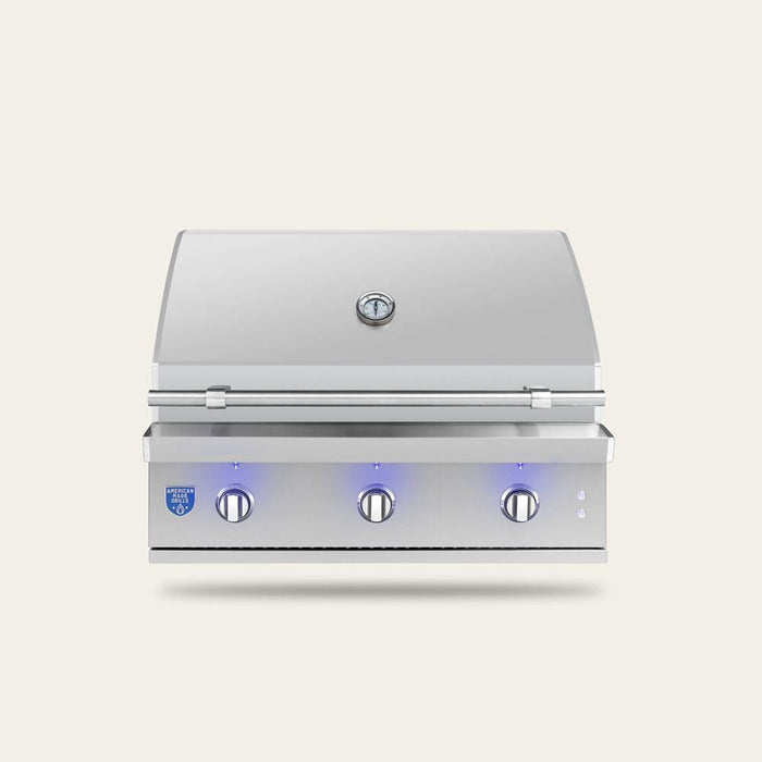 American Made Grills Atlas 36-Inch Built-In Gas Grill - The Kansas City BBQ Store