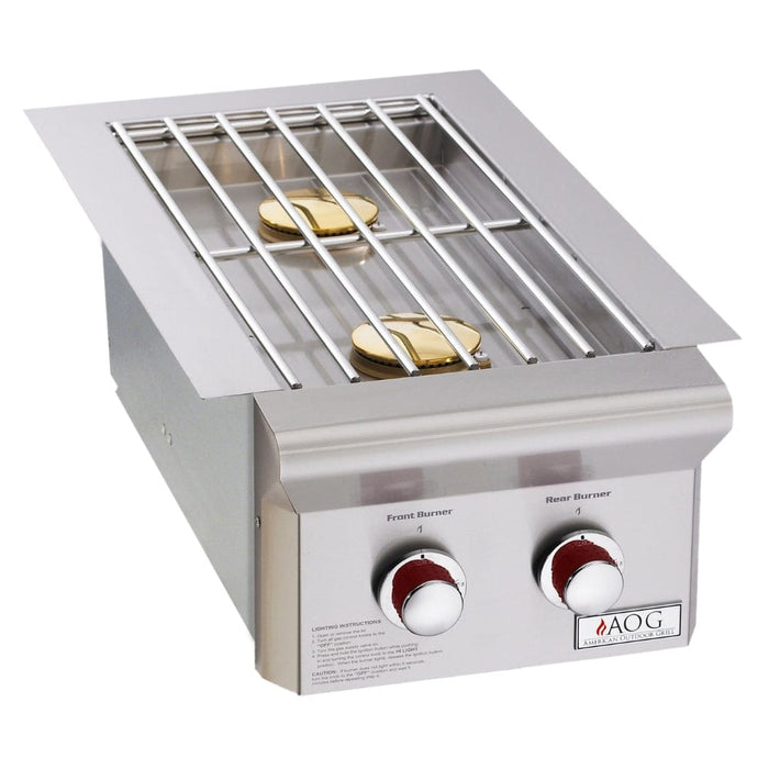 American Outdoor Grill T-Series Double Side 15-Inch Built-In Gas Burner