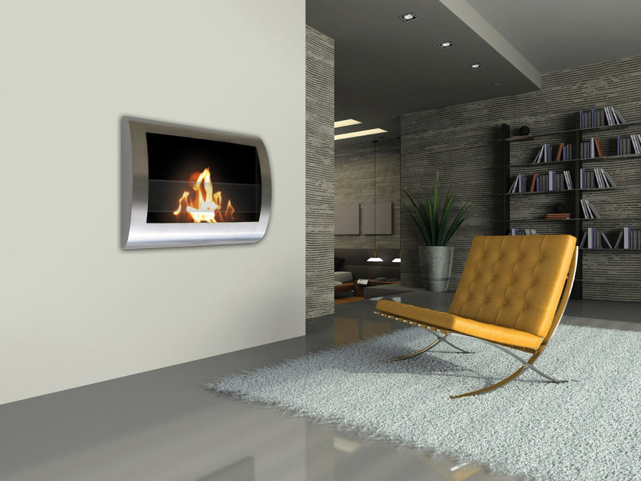 Anywhere Fireplace Chelsea Wall Mounted Ethanol Fireplace